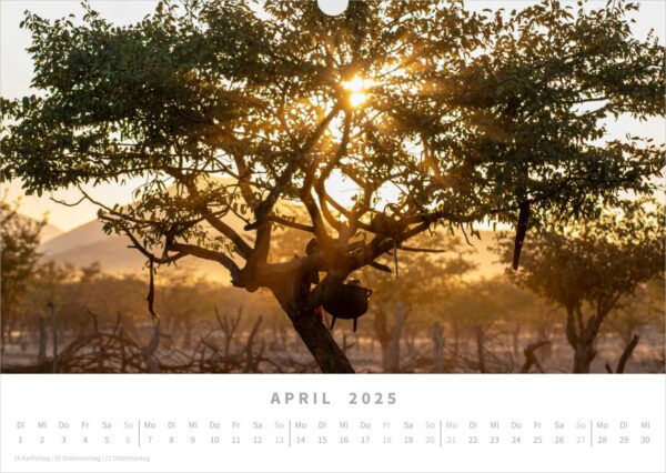 Namibia Kalender 2025